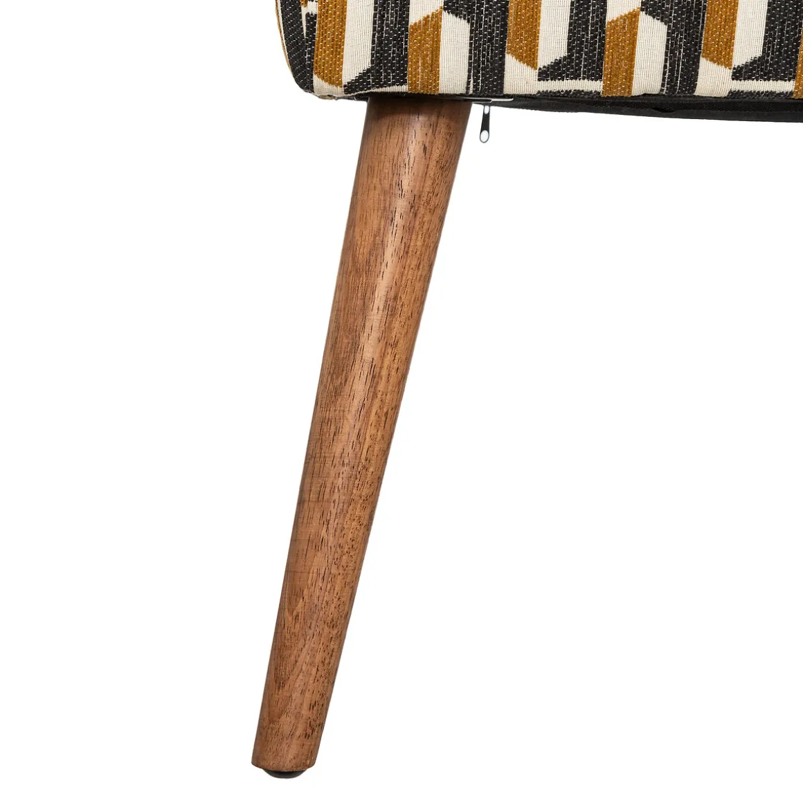 Taburete CHIARA de tejido decorado