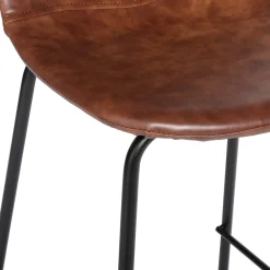 Taburete De Bar Vladi Marrón 95Cm