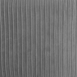 Taburete Solaro Terciopelo Gris 35x42Cm