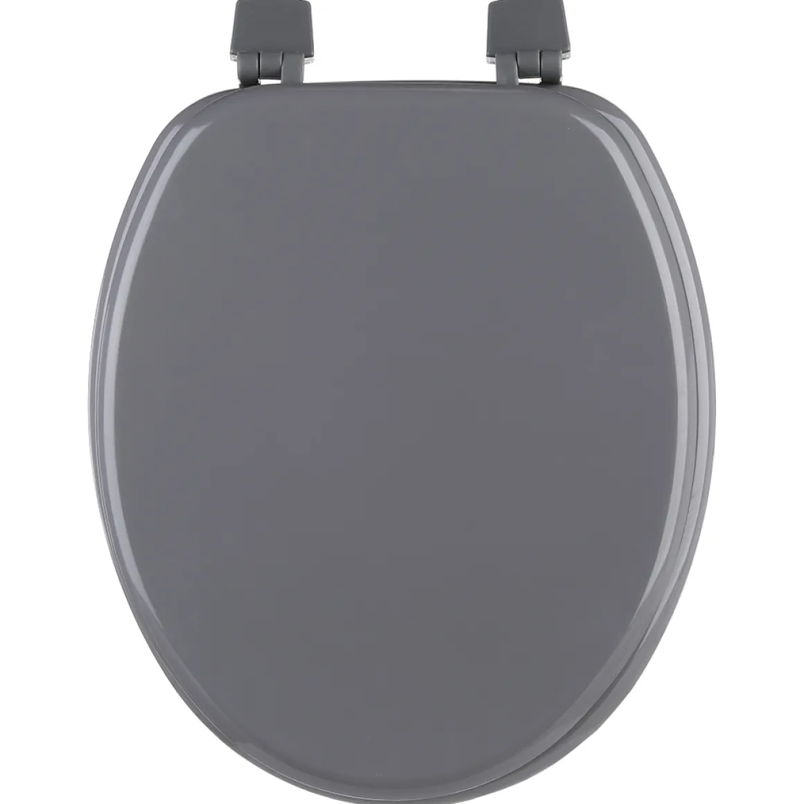 Tapa De Inodoro De Madera Luxe Gris