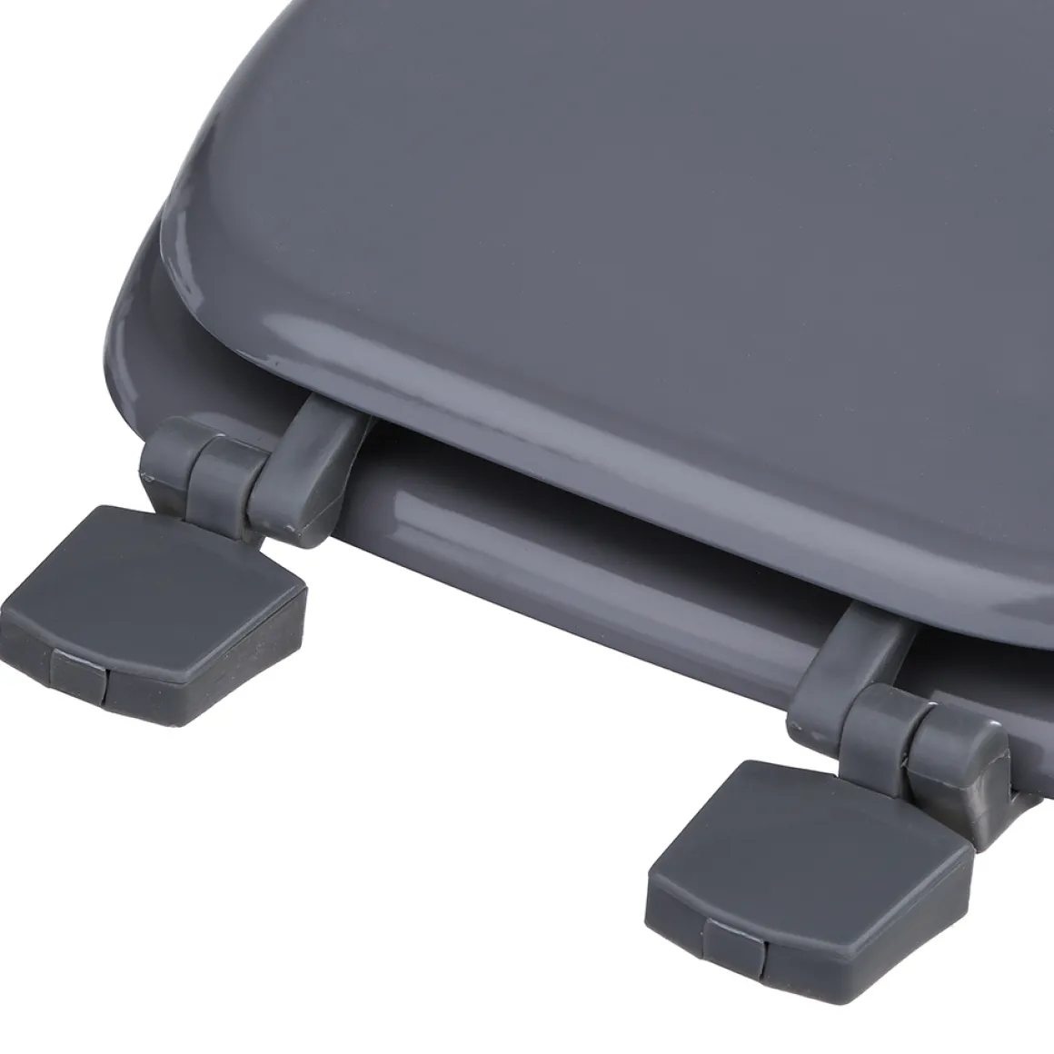 Tapa De Inodoro De Madera Luxe Gris