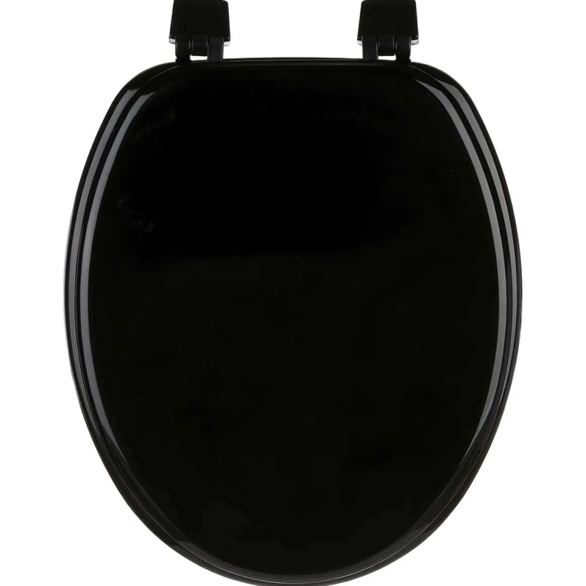 Tapa De Inodoro De Madera Luxe Negra