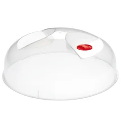 Tapa Plástica Para Microondas 25Cm