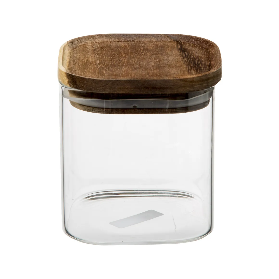 Tarro De Vidrio C/Tapa Acacia 0.6L