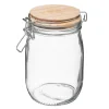 Tarro De Vidrio C/Tapa Hermética 1L