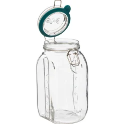 Tarro De Vidrio Tapa Hermética 2L