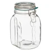 Tarro De Vidrio Tapa Hermética 1.5L