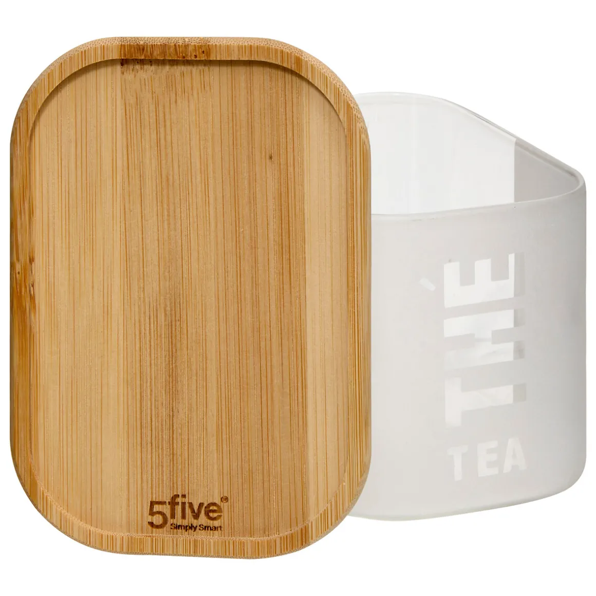 Tarro para té de vidrio y bambú 0.72L