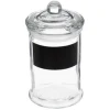 Tarro Vidrio C/Etiqueta De Pizarrón
