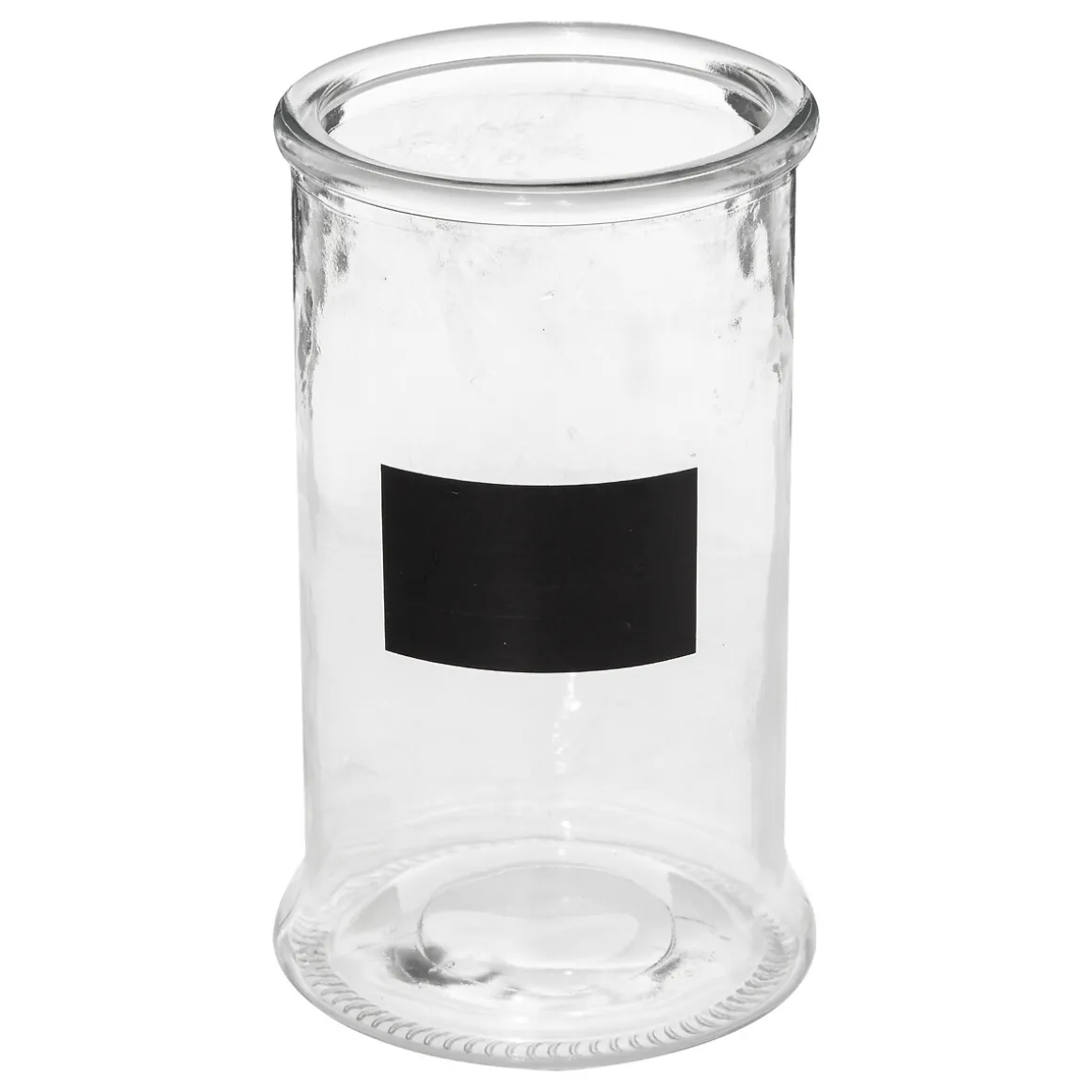 Tarro Vidrio C/Etiqueta Pizarrón 1.6L