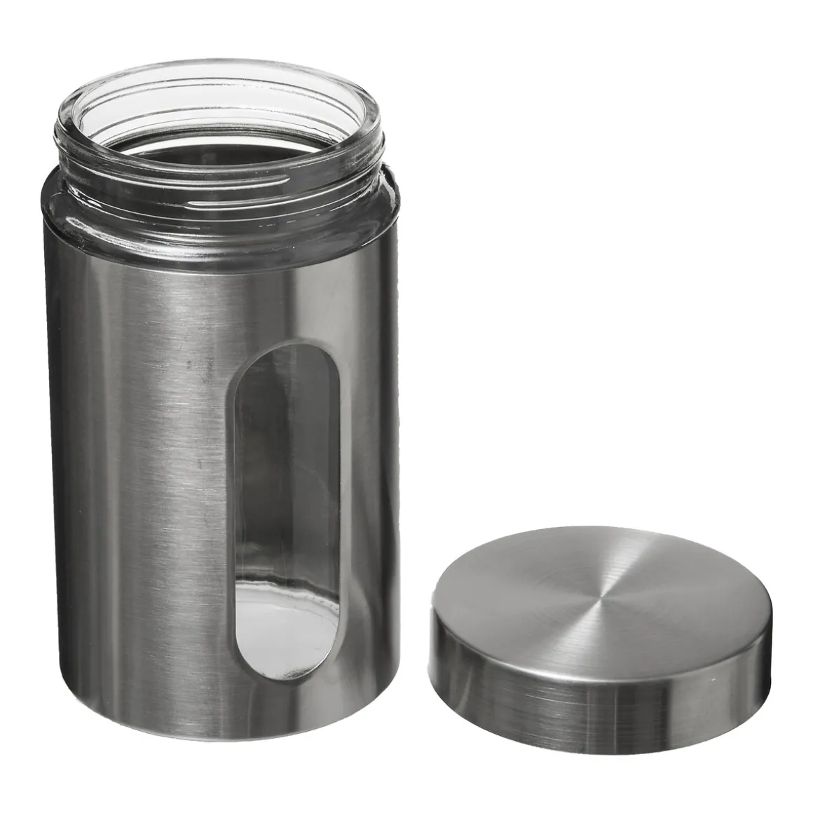 Tarroo Vidrio/Inox Tapa Hermética 0.9L