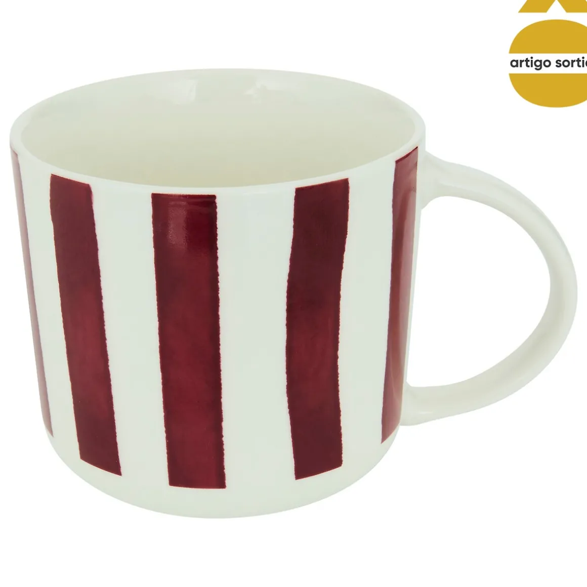 Taza CHERI multicolor de porcelana 34cl