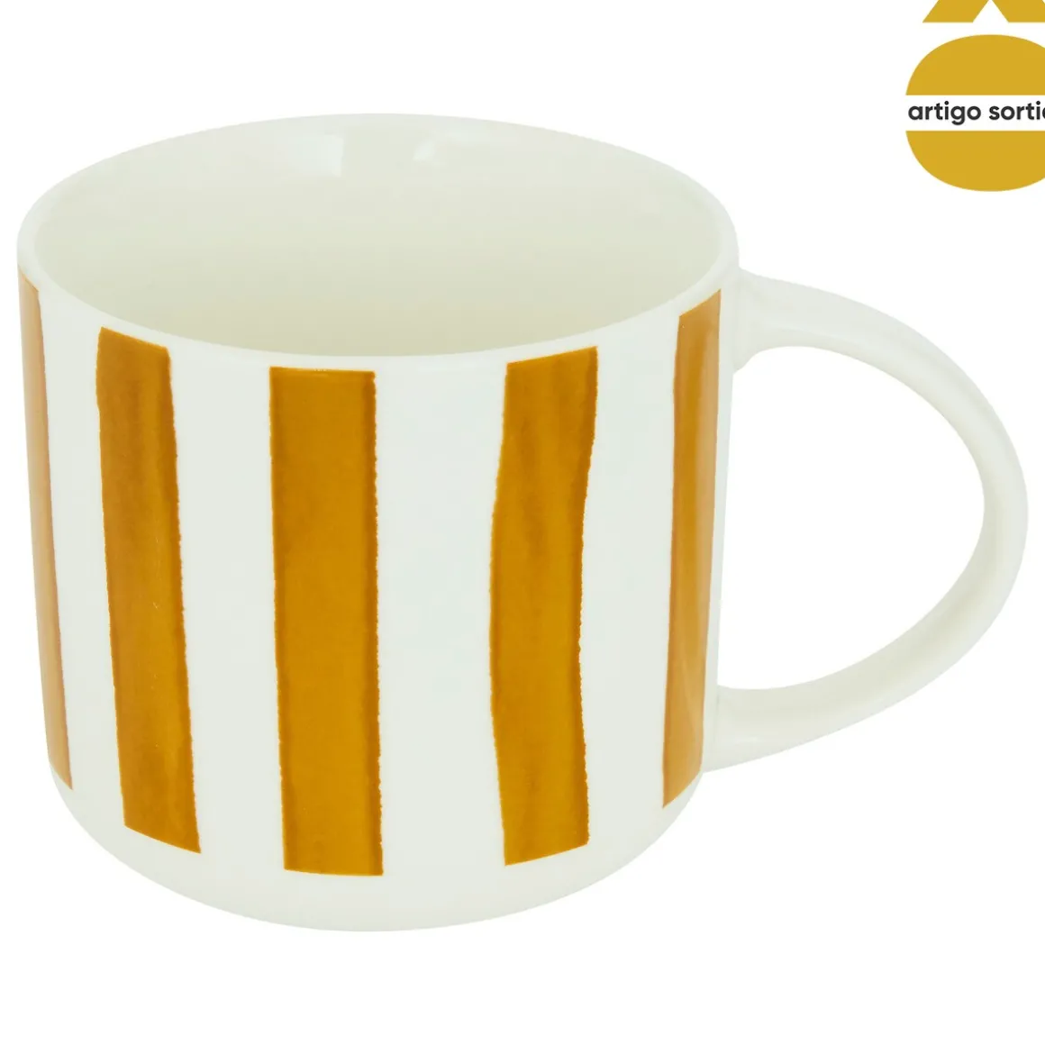 Taza CHERI multicolor de porcelana 34cl
