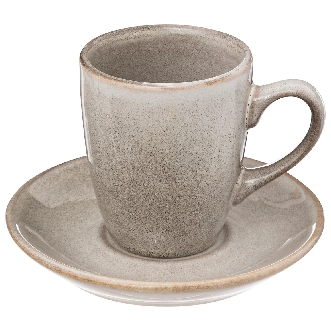 Taza De Café Callie Beige De Gres 9Cl