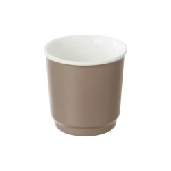 Taza De Café Sin Asa Gris Pardo 9Cl