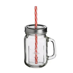 Taza Para Batidos C/Pajita 45Cl