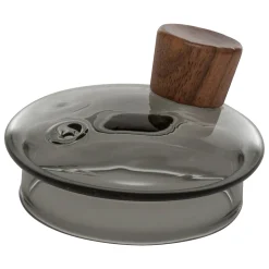 Tetera de vidrio gris TWISTED LIME 80cl