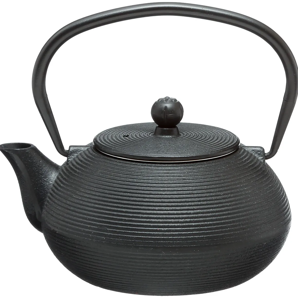 Tetera Mini Doty Filtro Inox Negra 0.6L