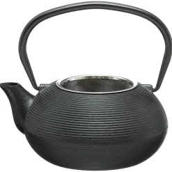 Tetera Mini Doty Filtro Inox Negra 0.6L