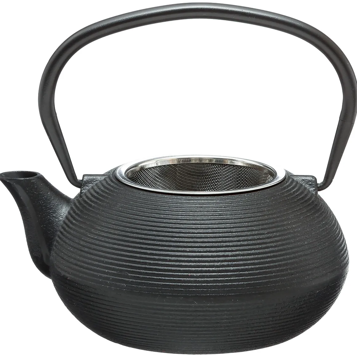 Tetera Mini Doty Filtro Inox Negra 0.6L