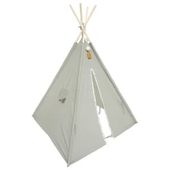 Tienda Tipi Azul Pompones 120x120x160Cm