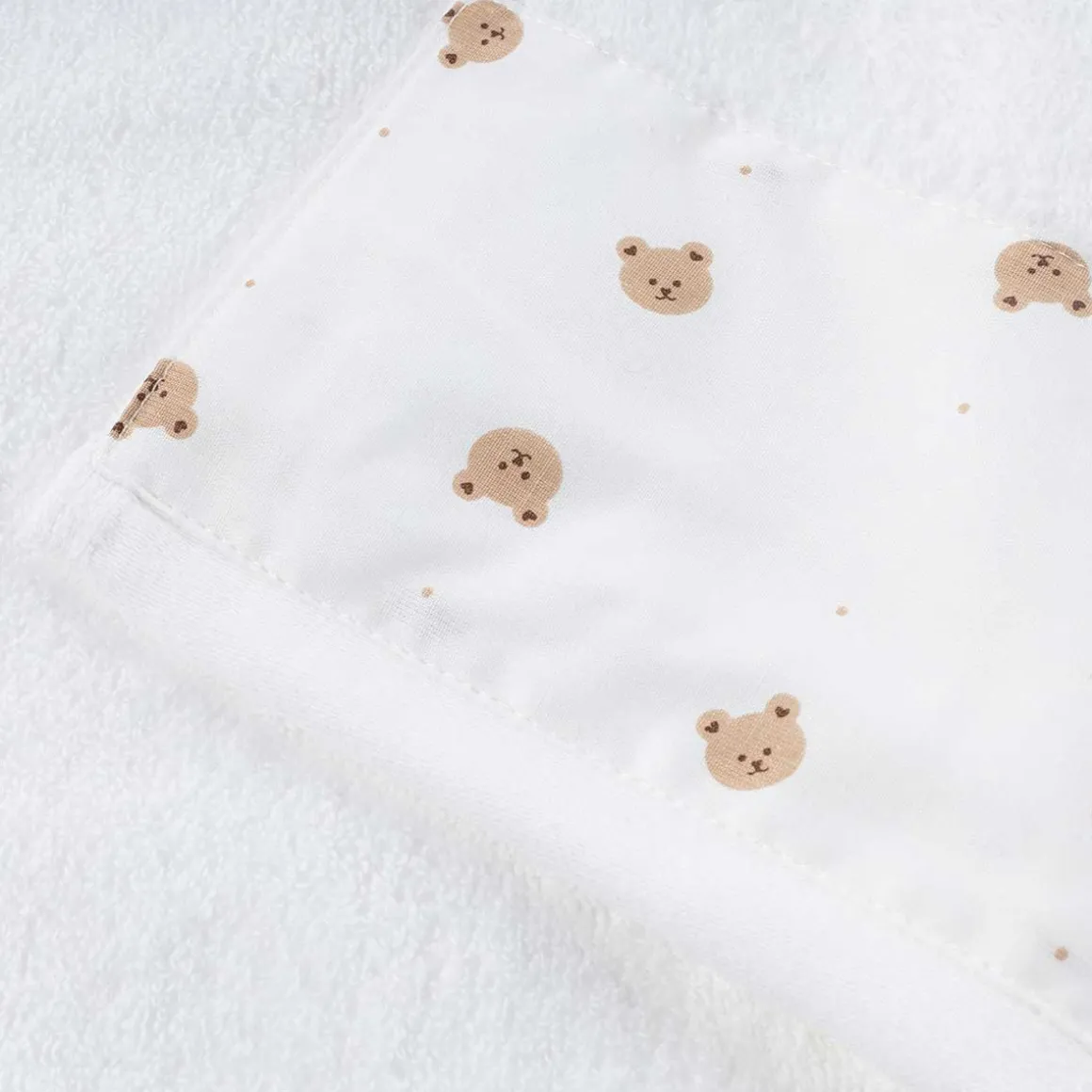 Toalla de baño blanca de algodón 70x140cm