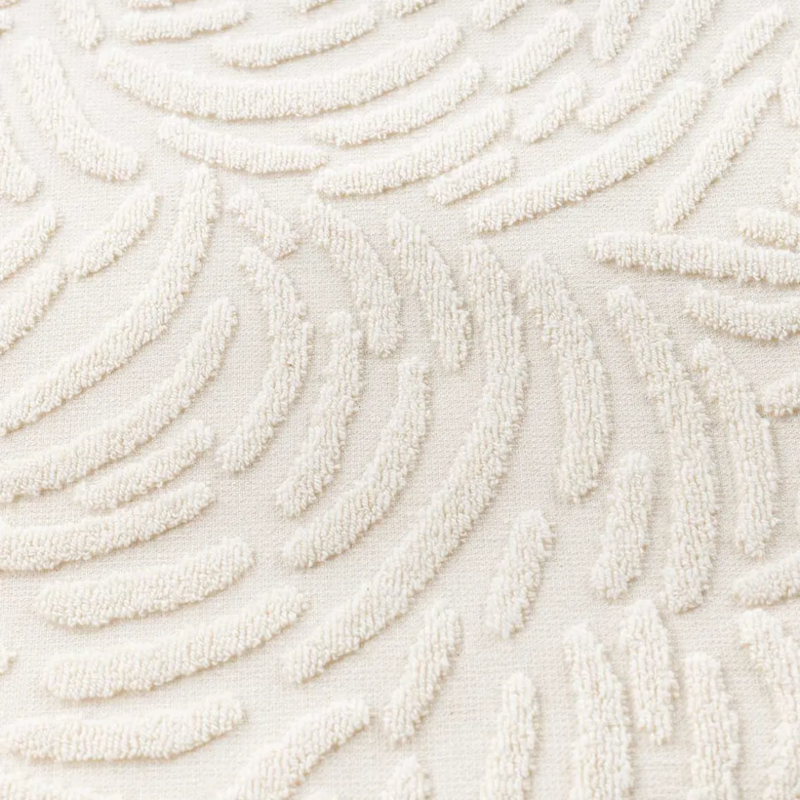 Toalla De Mano Pure Beige De Algodón 580x100cm