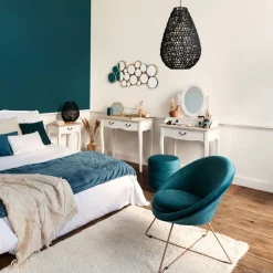 Tocador Mdf Chrysa 3 Cajones 74x40x135Cm