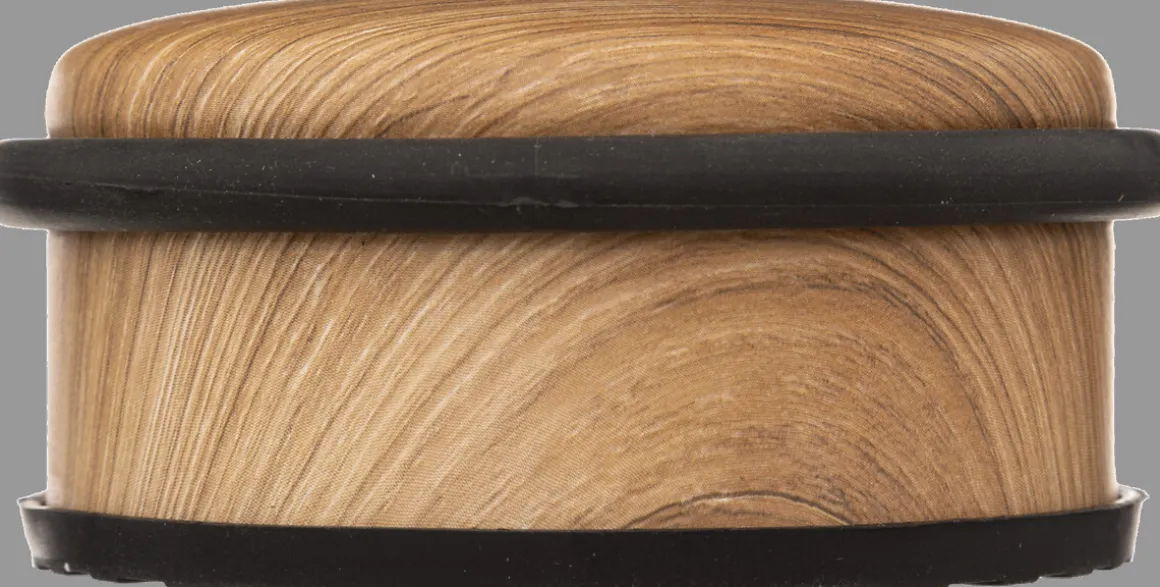 Tope De Puerta De Metal Y Madera 10X4.5