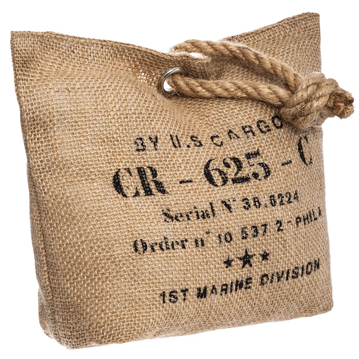 Tope De Puertas De Yute 25x10x19Cm