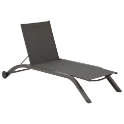 Tumbona JIMANI gris antracite y graphite