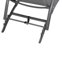 Tumbona SAMBA gris antracite y graphite