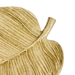 Vacíabolsillos en forma de hoja BELLI dorado 25cm