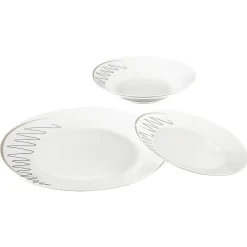 Vajilla 18 Pzas Diseño Esquisse