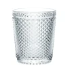 VASO DE AGUA BAJO VIDRIO TRANSPARENTE DIAMOND
