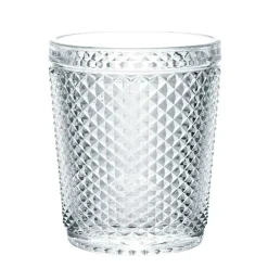 VASO DE AGUA BAJO VIDRIO TRANSPARENTE DIAMOND