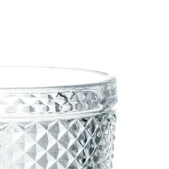VASO DE AGUA BAJO VIDRIO TRANSPARENTE DIAMOND