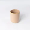 Vaso de cerámica beige