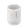 Vaso de lavabo blanco efecto mármol