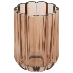 Vaso de lavabo FLOREA marrón de vidrio