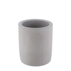Vaso de lavabo gris de cemento
