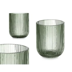 Vaso Rayas Verde 27Cl