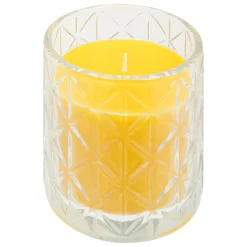 Vela Citronela 90G En Vaso De Cristal
