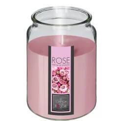 Vela En Tarro C/Tapa Aroma Rosas 510G