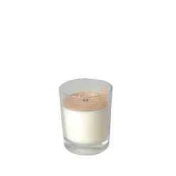Vela perfumada en vaso de vidrio vainilla 150gr