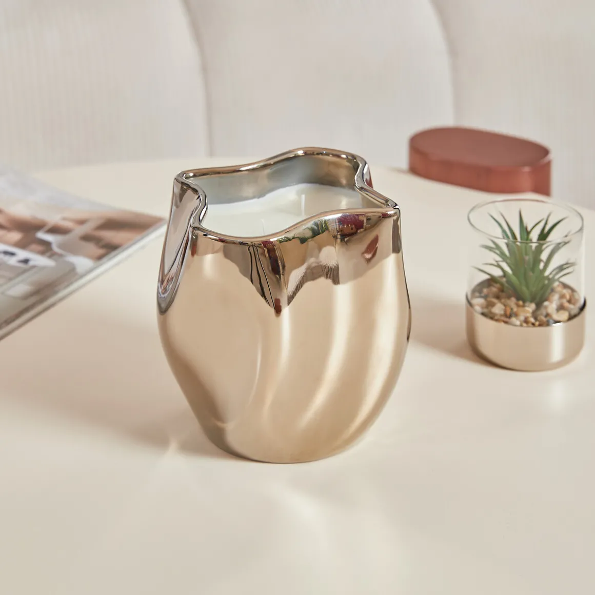 Vela perfumada SKY plateado 985gr