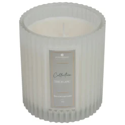 Vela perfumada vaso de vidrio COLLECTION thé blanc