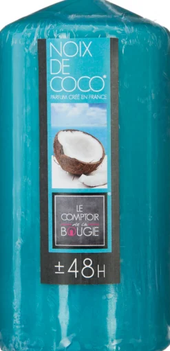 Vela Pilar Aroma Coco 395G 7x14Cm