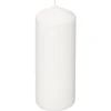 Vela Pilar Many Blanca 18cm