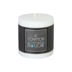 Vela Rústica Blanca 6.7x7Cm